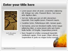 Global Warming  on Global Warming   Best Powerpoint Templates Free