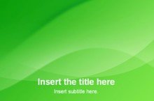 Green Powerpoint Template 1 - Abstract Green