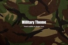 Military PowerPoint Template - Military