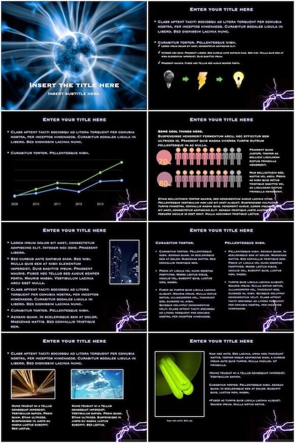 Free Electrical Engineering Powerpoint Template Printable Templates