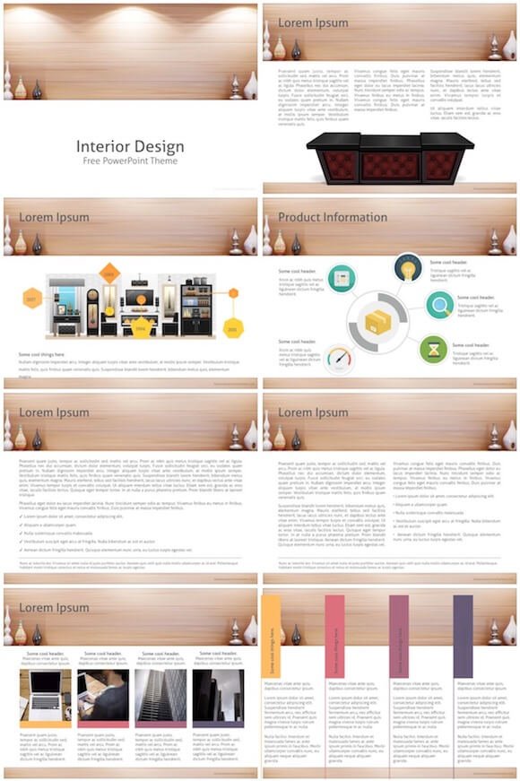 Interior Design Powerpoint Template Free