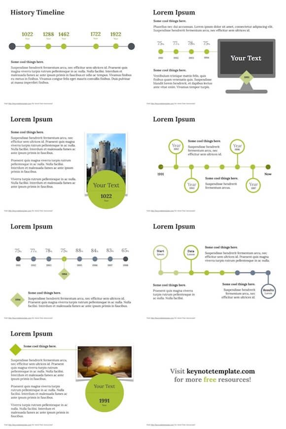 History Timeline Template Powerpoint Free Download Goodplm