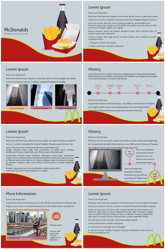  Mcdonalds Ppt Template Free Download Printable Templates