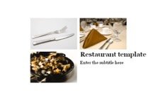 Restaurant Powerpoint Template 1 - Restaurant