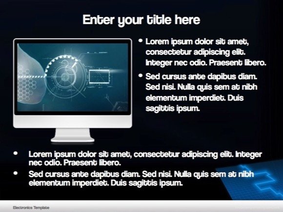 electrical engineering powerpoint template - free! electrical engineering powerpoint template - free!, Presentation templates