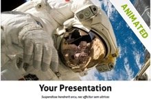 Astronaut Powerpoint Template 22 - Astronaut