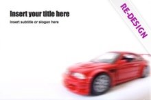 Race Car Powerpoint Template 1 - Race Car