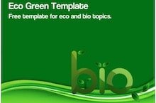 Eco Green PowerPoint Template - Eco Green