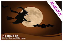 Halloween PowerPoint template - free download