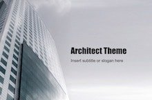 Architect PowerPoint Template - Modern Architecture