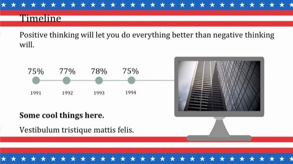 Patriotic PowerPoint Template 10 - Most Popular 2019