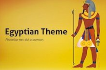 Egyptian PowerPoint Template FF - Egyptian