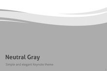 Gray PowerPoint Template FF - Neutral