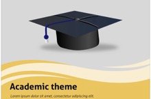 Academic PowerPoint Template FF - Graduate