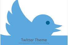 twitter template for powerpoint