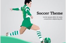 Soccer PowerPoint Template FF - Soccer