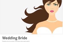 Wedding Bride PowerPoint Template - Wedding Bride