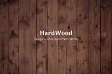 Hardwood PowerPoint Template - HardWood