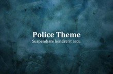 Police PowerPoint Template - Police