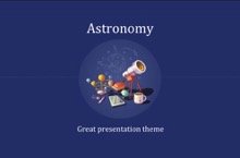 Astronomy PowerPoint Template - FREE