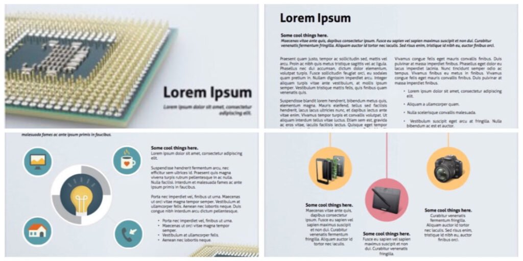 Microchip PowerPoint template - FREE!