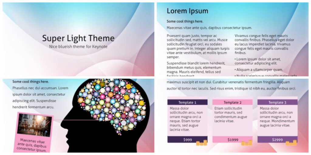 Super Light PowerPoint template - FREE!
